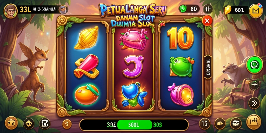 Tampilan gameplay menarik dari game Slot 33L.