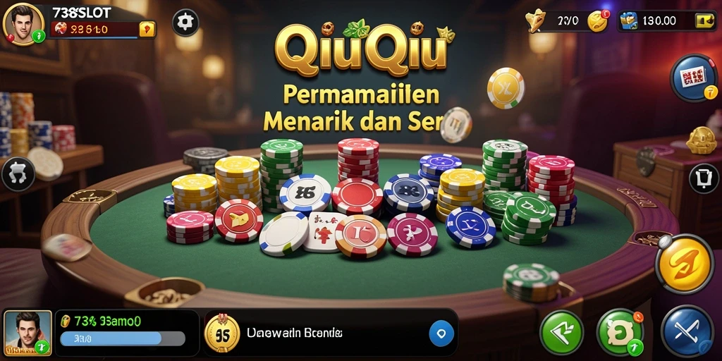 Tampilan menarik dari gameplay QiuQiu 738SLOT.