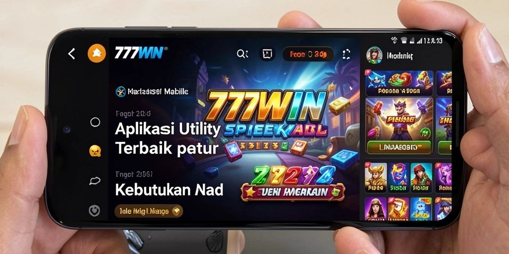 Tampilan antarmuka utama 777WIN yang mudah digunakan.