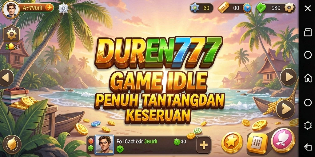 Gameplay Idle DUREN777 yang menarik dan penuh warna.