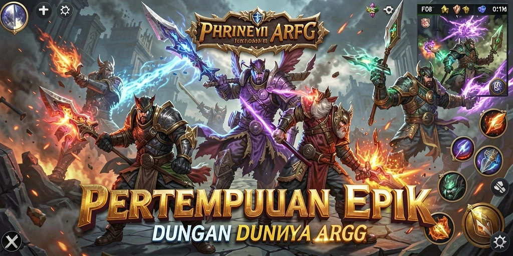 Tangkapan layar gameplay F08 menampilkan aksi pertempuran yang intens dan mendebarkan.