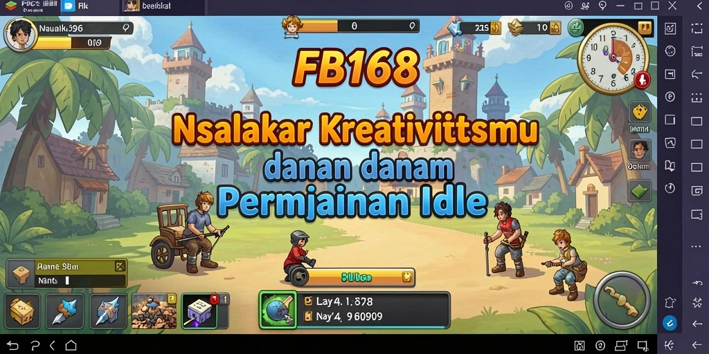 Tangkapan layar FB168 menampilkan gameplay yang santai dan strategis.