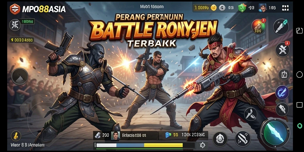 Gameplay seru dalam pertempuran Battle Royale MPO88ASIA.