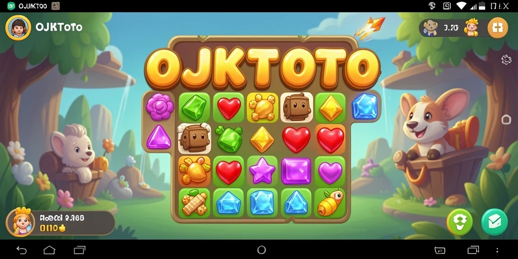 Screenshot OJKTOTO menunjukkan gameplay seru dan menyenangkan.