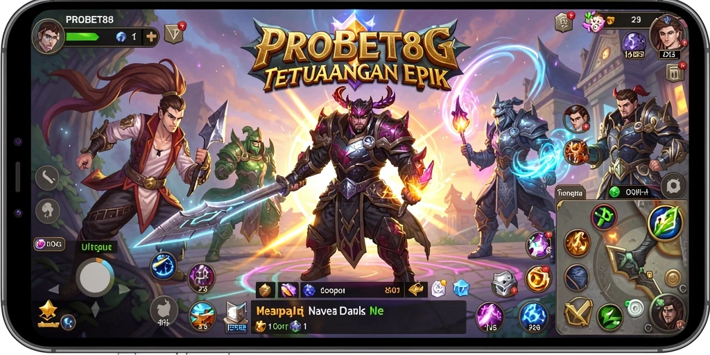 Gameplay epik dengan grafis menakjubkan di PROBET88.