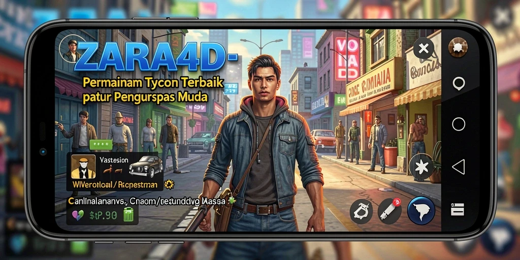 Tangkapan layar ZARA4D yang menunjukkan interaksi gameplay Tycoon.